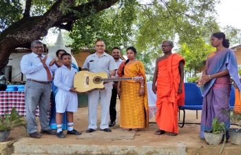 Handing Over Musical Instrument and Sports Items to Mapalagama Sri Sunanda National School  Galle