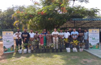 EK Ped Maa Ke Naam - Tree Plantation at India House 