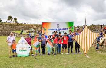 Bharat Week - Kite Festival at UNESCO Heritage Galle Fort