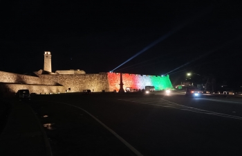 Illumination of UNESCO World Heritage Galle Fort, Rabindranath Tagore Memorial Auditorium & CGI Hambantota Premises