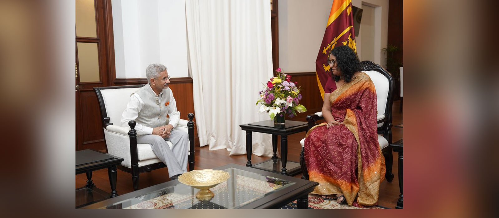 External Affairs Minister, Dr. S. Jaishankar met Prime Minister Hon. Dr. Harini Amarasuriya in Colombo